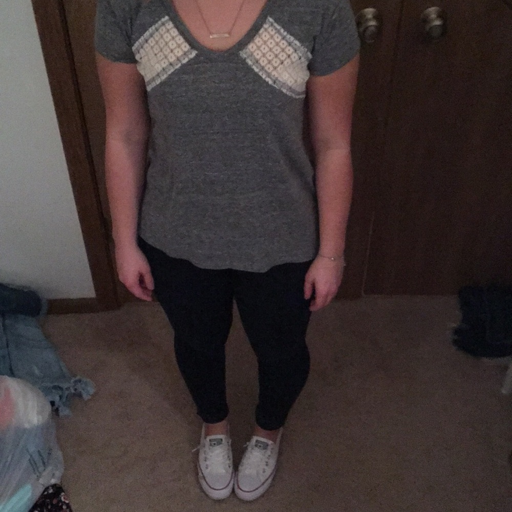 Grey Summer Top